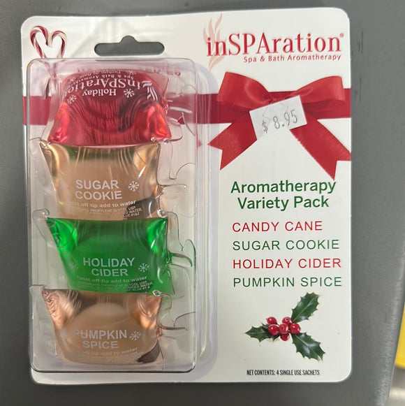 InSPAration Aromatherapy Variety Pack - Holiday Series